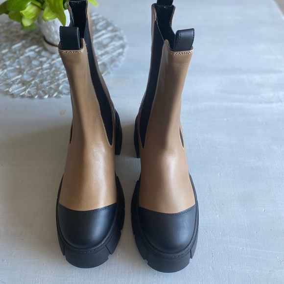 New Free People Maren Mid Chelsea Boots Size 39.5 - Picture 11 of 13